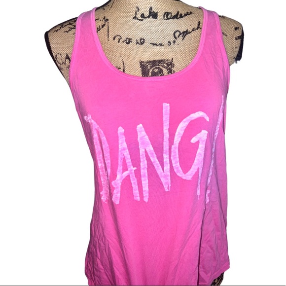 DANG! Billabong Pink Razorback Tank Top